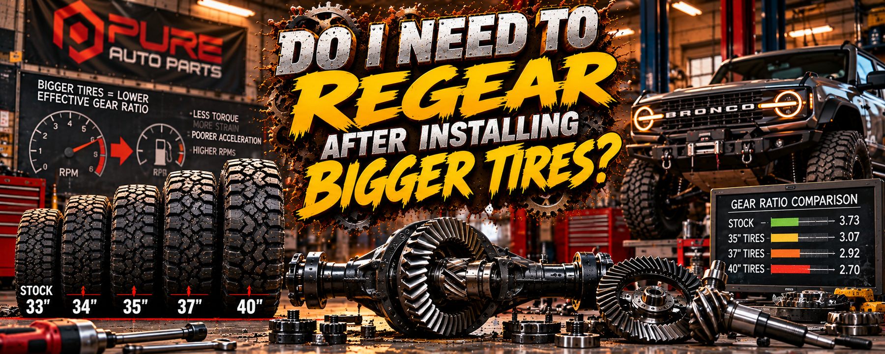 Do I Need to Regear After Installing Bigger Tires?