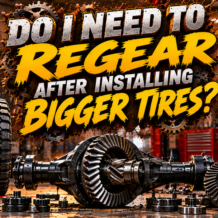 Do I Need to Regear After Installing Bigger Tires?