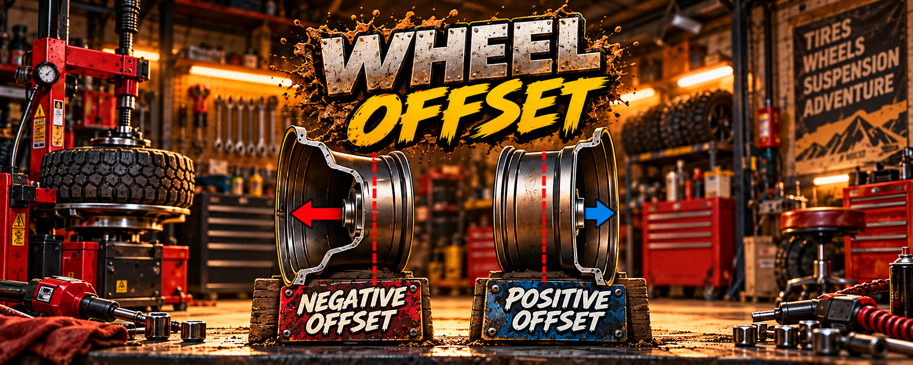 Wheel Offset Explained: Negative, Zero & Positive Offset — and How to Choose the Right Setup