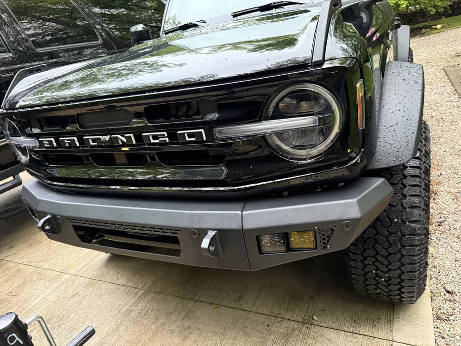 DV8 Offroad OE Plus Series V2 Front Bumper for 2021-2026 Ford Bronco | Low Profile