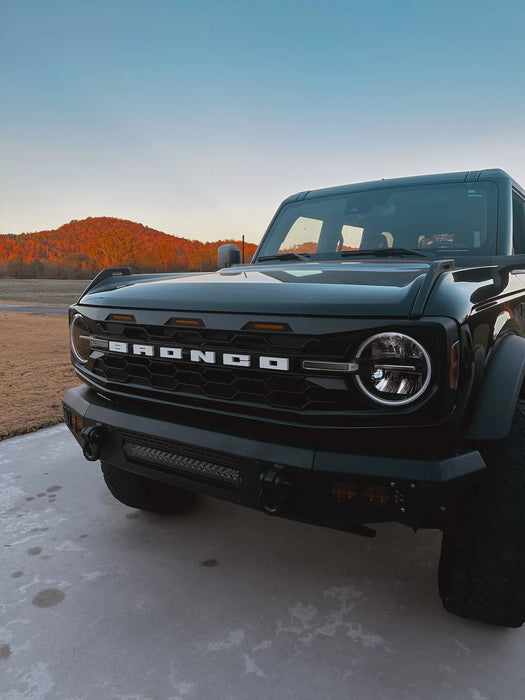 DV8 Offroad OE Plus Series V2 Front Bumper for 2021-2026 Ford Bronco | Low Profile