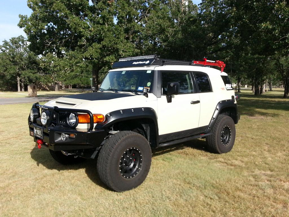 All-Pro FJ Cruiser Rock Sliders w/ Kick-Out | 2007-2014 Toyota FJ Cruiser