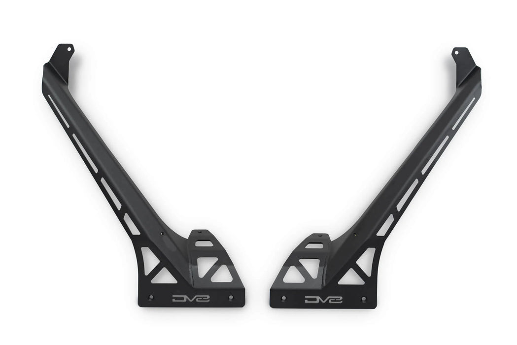 DV8 Offroad 50" LED Light Bar Mount for 2018-2025 Jeep Wrangler JL & Gladiator JT | Low-Profile Windshield Bracket