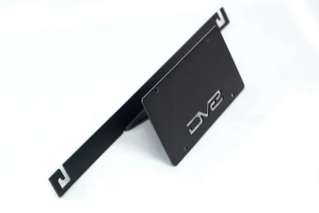 DV8 Offroad Front License Plate Mount for 2021-2026 Ford Bronco Capable Steel Bumper
