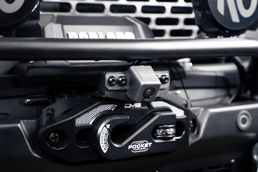 DV8 Offroad Front Camera Relocation Bracket for 2021-2026 Ford Bronco Winch Bumpers