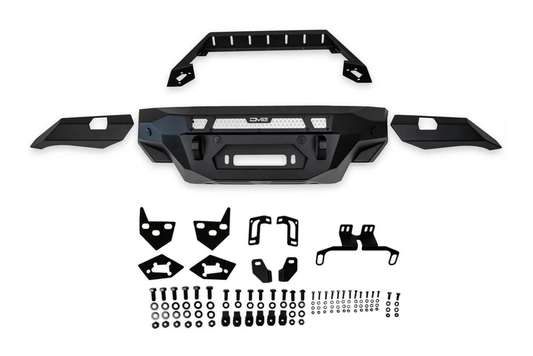 DV8 Offroad MTO V2 Front Winch Bumper for 2021-2026 Ford Bronco | High Clearance