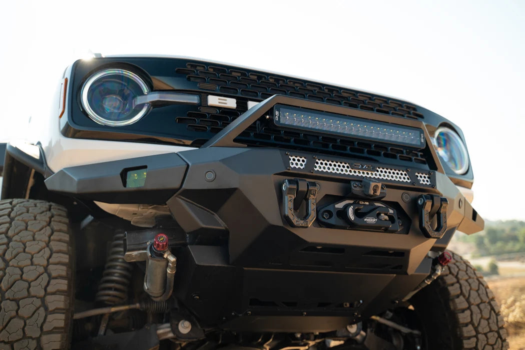 DV8 Offroad MTO V2 Front Winch Bumper for 2021-2026 Ford Bronco | High Clearance