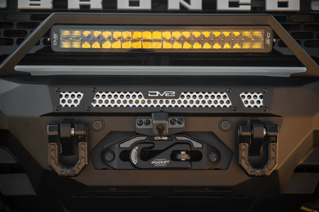 DV8 Offroad MTO V2 Front Winch Bumper for 2021-2026 Ford Bronco | High Clearance