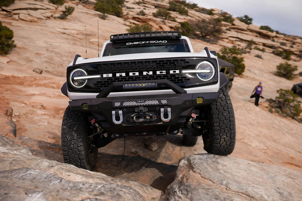 DV8 Offroad MTO V2 Front Winch Bumper for 2021-2026 Ford Bronco | High Clearance