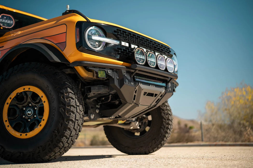 DV8 Offroad Tube Series Front Bumper for 2021-2026 Ford Bronco | High Clearance