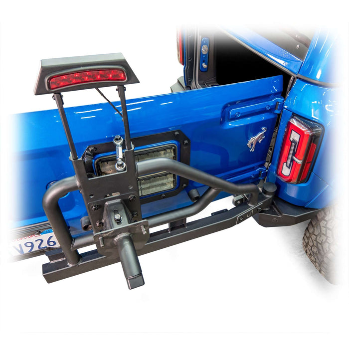 Turn Offroad RB4-M1 Swing-Out Tire Carrier w/ Lights | 2021-2026 Ford Bronco