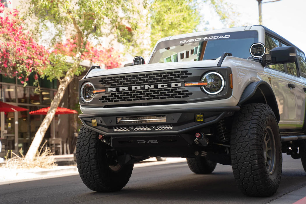 DV8 Offroad Competition Series Baja Front Bumper for 2021-2026 Ford Bronco