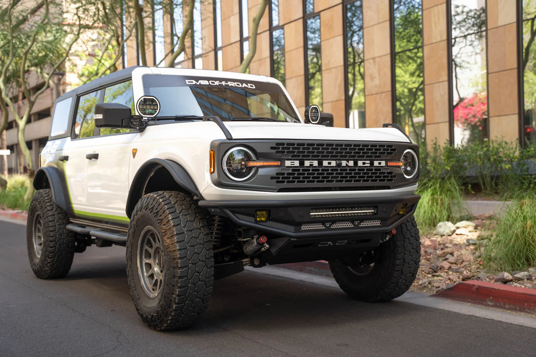 DV8 Offroad Competition Series Baja Front Bumper for 2021-2026 Ford Bronco