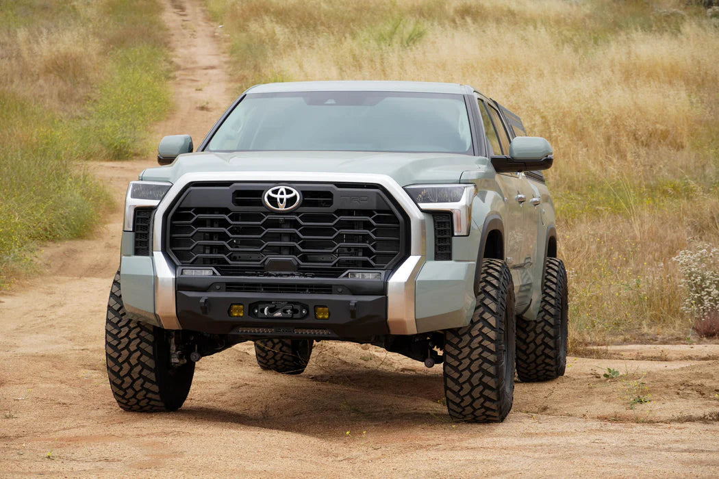 DV8 Offroad Centric Front Bumper | Hidden Winch Mount | Fits 2022–2025 Toyota Tundra