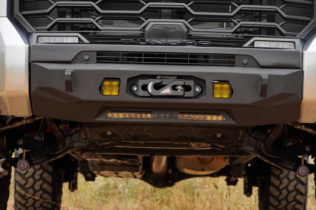 DV8 Offroad Centric Front Bumper | Hidden Winch Mount | Fits 2022–2025 Toyota Tundra