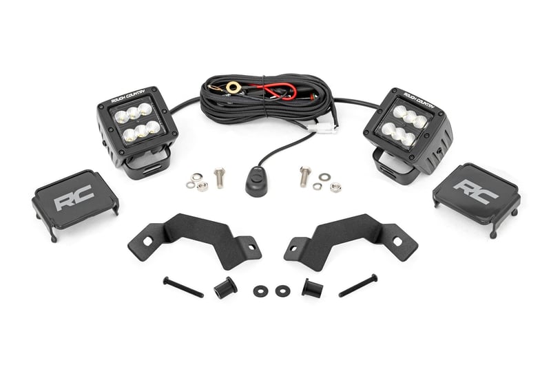 Rough Country LED Ditch Light Kit 2024+ Land Cruiser 250 Series