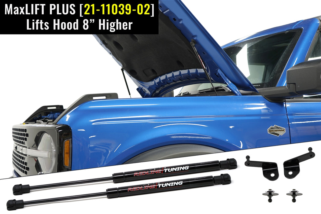 Redline Tuning Hood QuickLIFT PLUS MaxLIFT Edition | Ford Bronco (2021+)