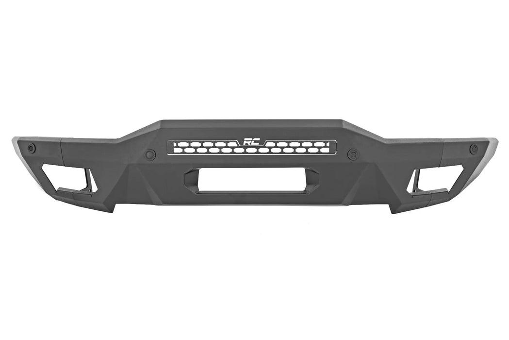 Rough Country Full Width Front Bumper for 2021-2026 Ford Bronco | Light Bar Ready