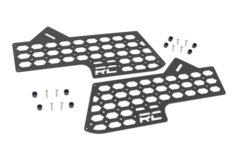 Rough Country MOLLE Panel Kit | Center Console | Fits 2021–2025 Ford Bronco 4WD | Heavy-Duty Steel Organization System