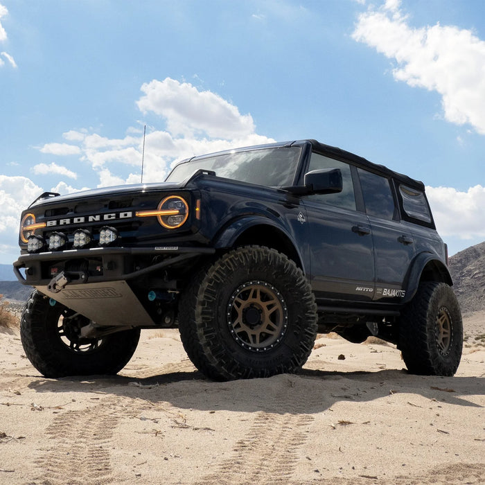 AlphaRex NOVA-Series Black LED Projector Headlights for 2021-2026 Ford Bronco & 2022-2026 Bronco Raptor