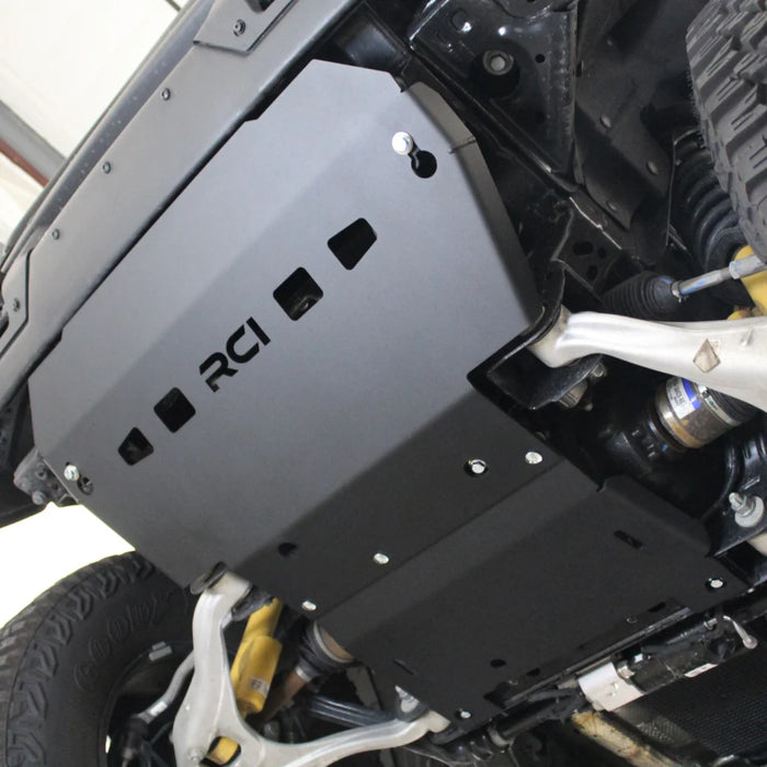 RCI Off Road Engine Skid Plate | Fits 2021–2025 Ford Bronco 2-Door & 4-Door | Steel or Aluminum Options