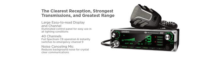 Uniden Bearcat 880 CB radio