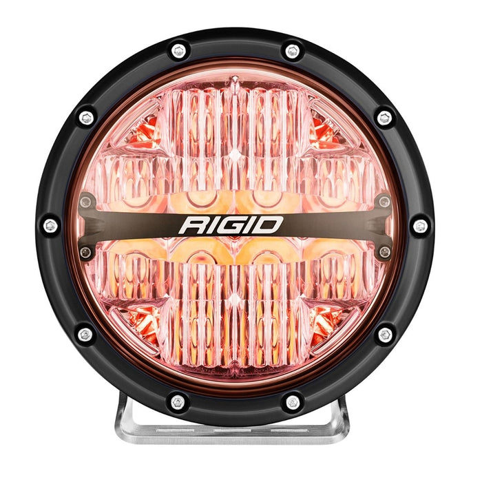 Rigid Industries 360-Series 6" Off-Road Lights – Drive Beam – RGBW Backlight (Pair)