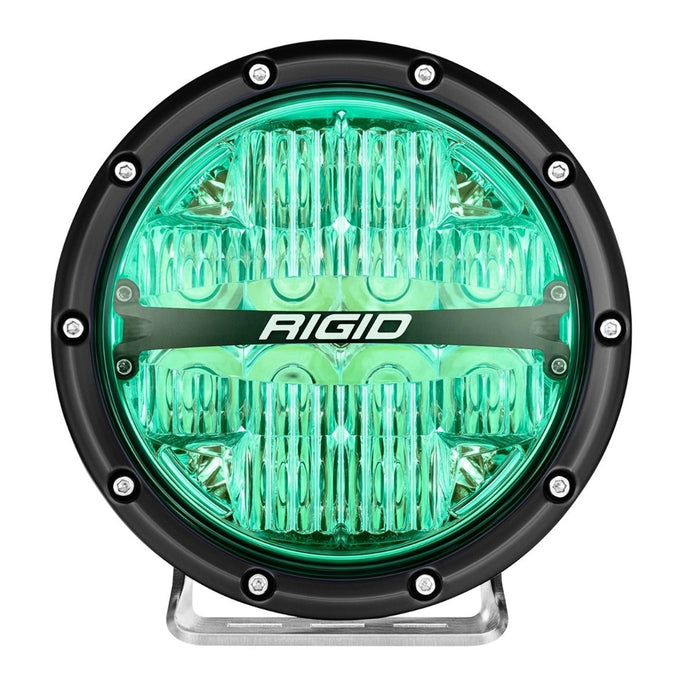 Rigid Industries 360-Series 6" Off-Road Lights – Drive Beam – RGBW Backlight (Pair)