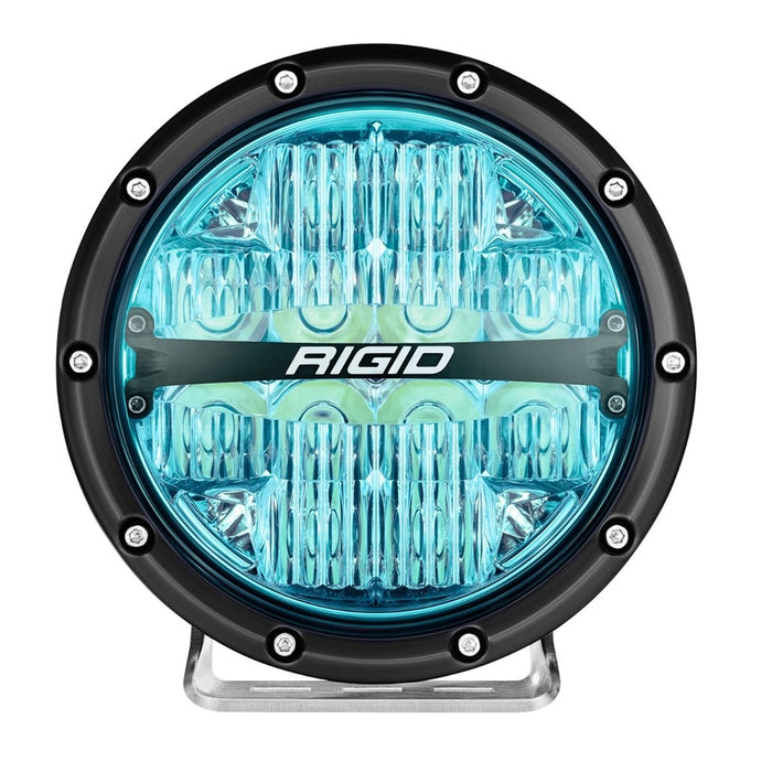 Rigid Industries 360-Series 6" Off-Road Lights – Drive Beam – RGBW Backlight (Pair)