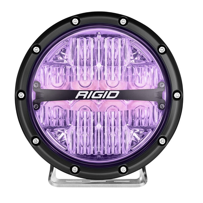 Rigid Industries 360-Series 6" Off-Road Lights – Drive Beam – RGBW Backlight (Pair)