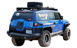 Warrior Products Toyota FJ Cruiser Rear Bumper w/ D-Rings