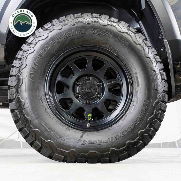 OVS Adjustable Tire Deflator Kit (PSI 10–30) | 4-Piece Set with Storage Bag | Quick & Precise Air Down