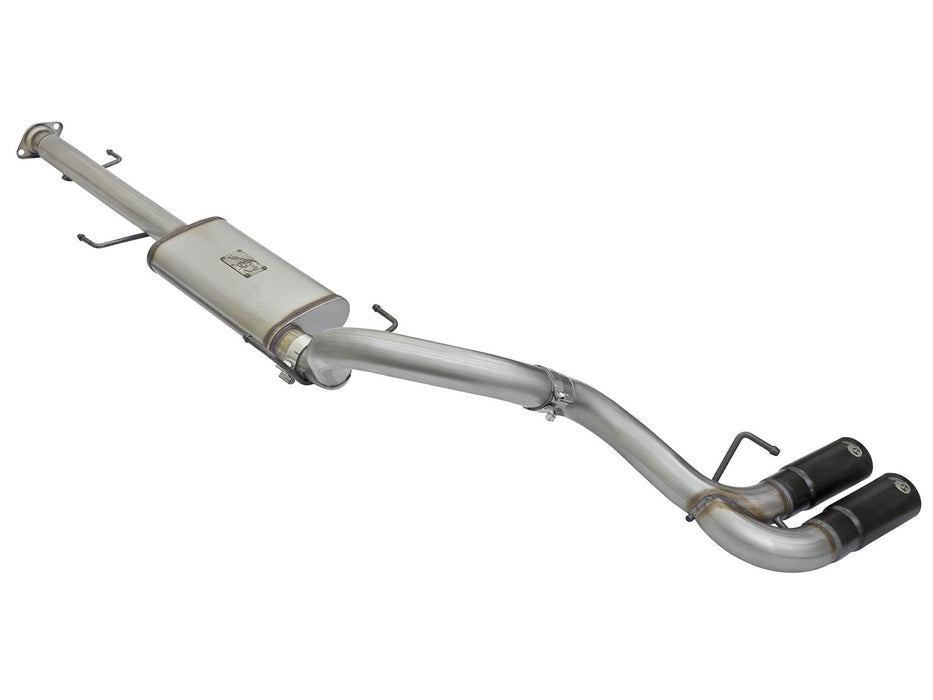 aFe Power Rebel Series 3" Stainless Steel Cat-Back Exhaust with Dual Black Tips | Toyota FJ Cruiser