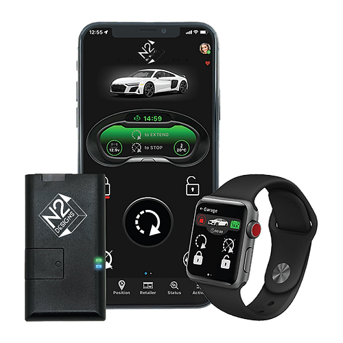 N2 Designs Smart Phone Module for Unlimited Range Vehicle Control (USA/CAN)