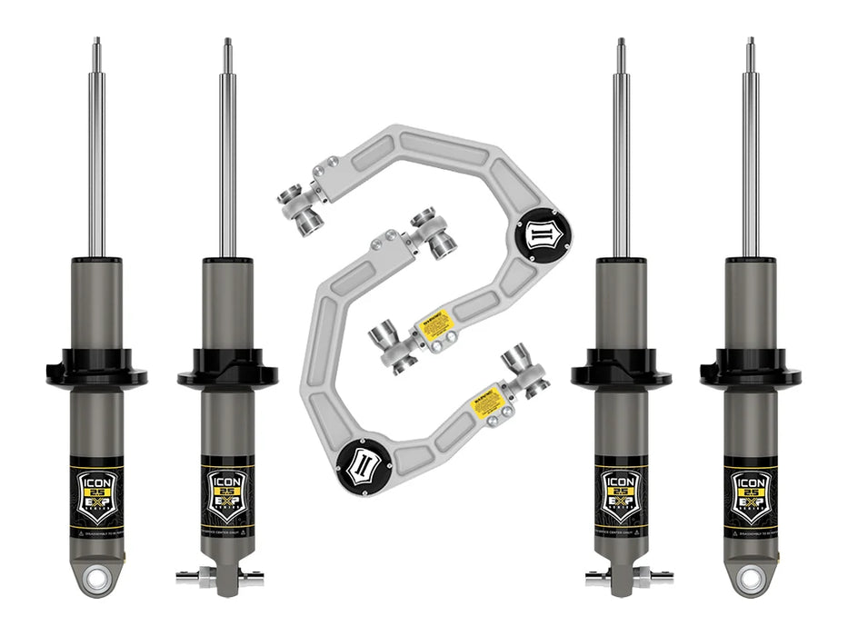 ICON Stage 2 Suspension System with Billet UCA – 2021-2026 Ford Bronco HOSS 2.0 | K40012