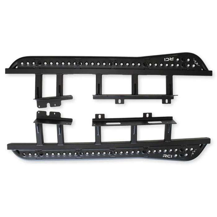RCI Off Road Rock Sliders | Fits 2021–2025 Ford Bronco 4-Door 4WD | Frame-Mounted with Kick-Out | Made in USA