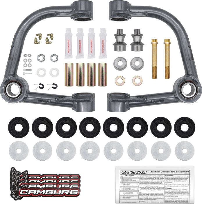 Camburg Engineering Toyota Tacoma Pre/4wd 05-23 | 4-Runner 03-24 | FJ 07-14 1.25 Performance Uniball Upper Arms