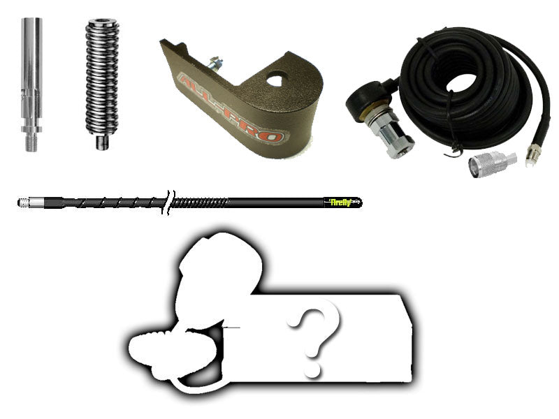Complete CB Radio Installation Kit for 2007-2014 Toyota FJ Cruiser