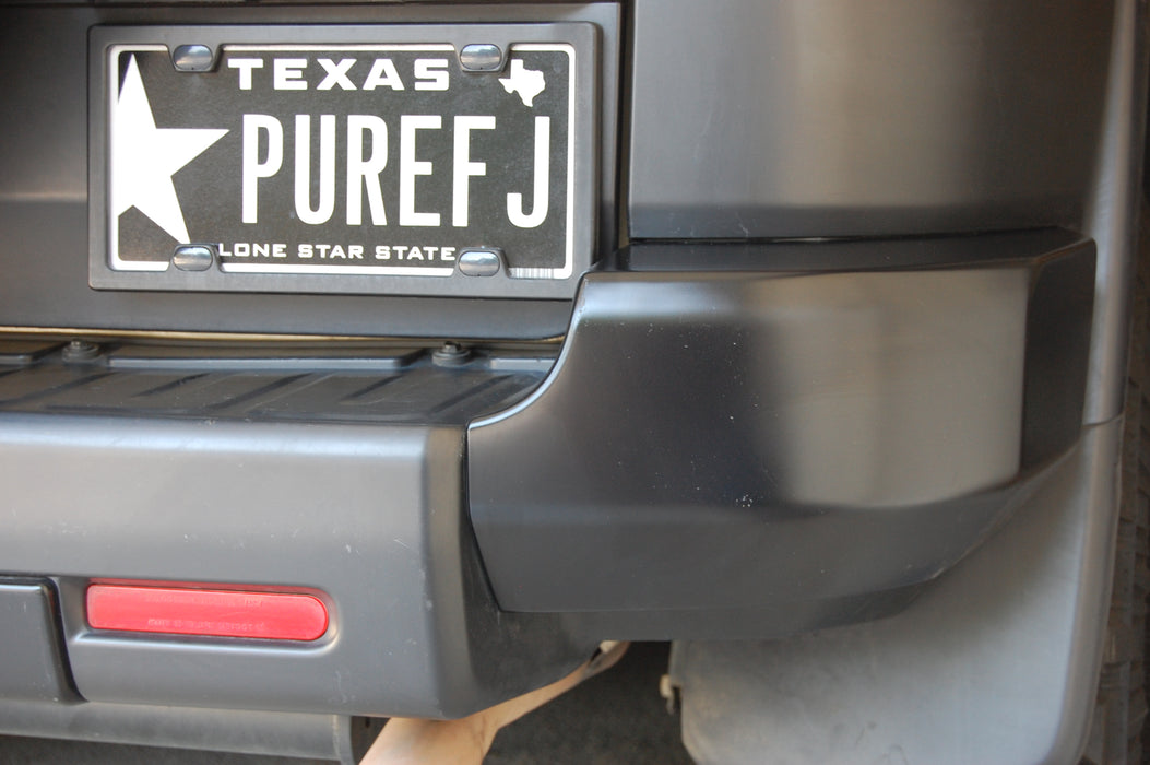 Trail Teams Edition Black End Caps - REAR ONLY