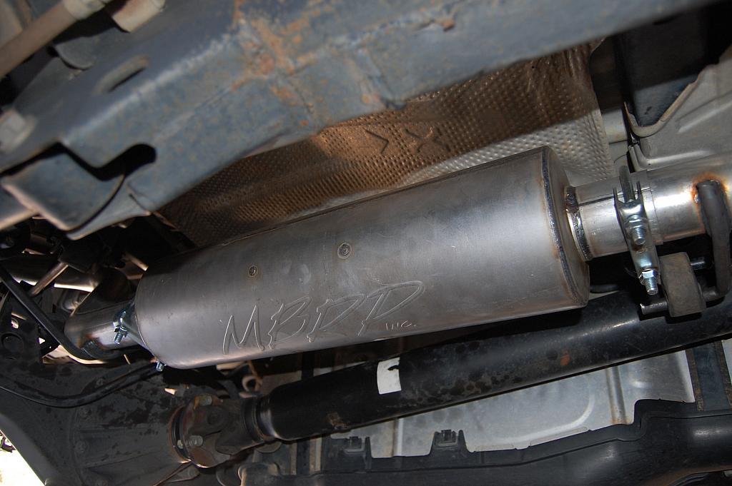 MBRP Aluminized Cat-Back Off-Road Exhaust System 07-14 FJ Cruiser