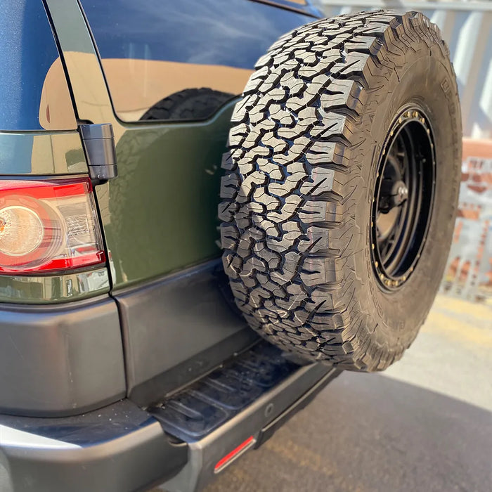 Westcott Designs Spare Tire Relocation Mount Kit – Toyota FJ Cruiser (Up to 35” Spare)