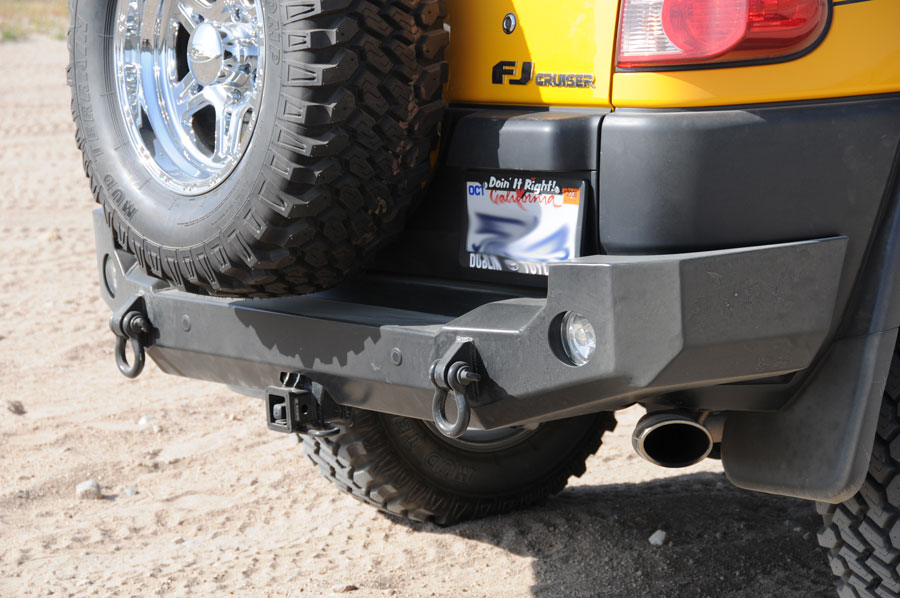 Expedition One Trail Series Rear Bumper Trail Series Toyota FJ Cruiser | Heavy-Duty Off-Road Protection