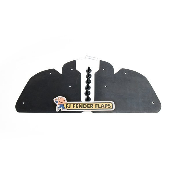 RAD Rubber FJ Fender Flaps for Toyota FJ Cruiser | Front Mud Flap Tire Clearance Kit | All Years