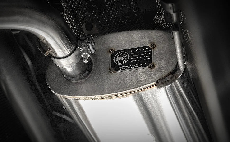MagnaFlow Overland Series Cat-Back Exhaust | #19657 | Fits 2025–2026 Toyota 4Runner 2.4L | High-Clearance, No Drone Design