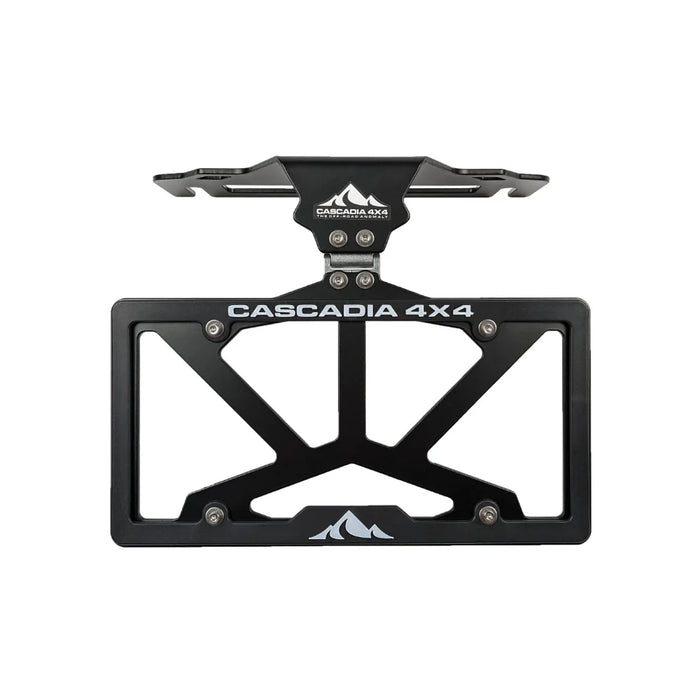Cascadia 4x4 Flipster V3 Winch License Plate Mount | Fits Hawse & Roller Fairleads