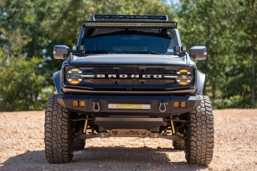DV8 Offroad OE Plus Series V2 Front Bumper for 2021-2026 Ford Bronco | Low Profile