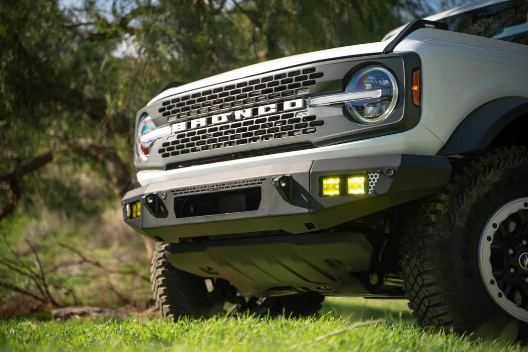 DV8 Offroad OE Plus Series V2 Front Bumper for 2021-2026 Ford Bronco | Low Profile