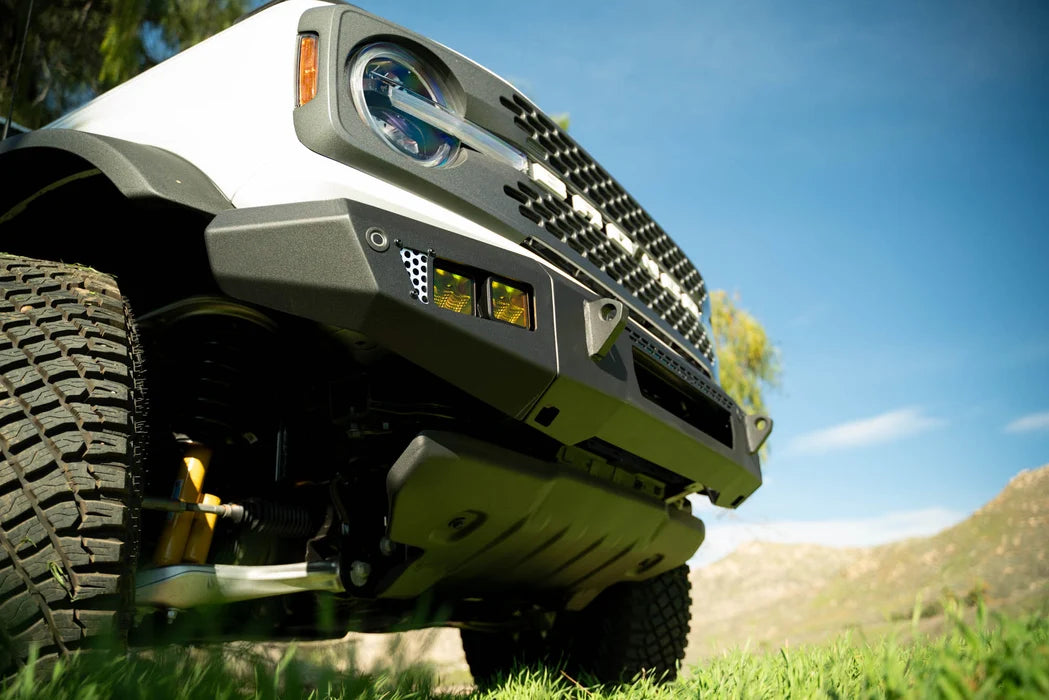 DV8 Offroad OE Plus Series V2 Front Bumper for 2021-2026 Ford Bronco | Low Profile
