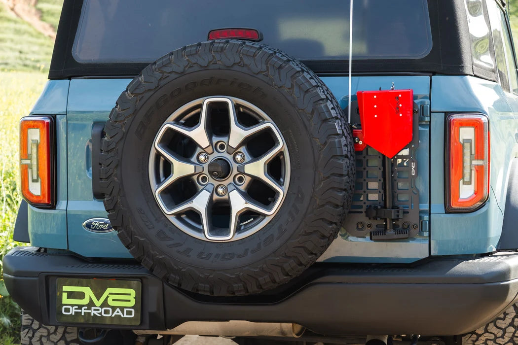 DV8 Offroad Tailgate Reinforcement MOLLE Panel for 2021-2026 Ford Bronco