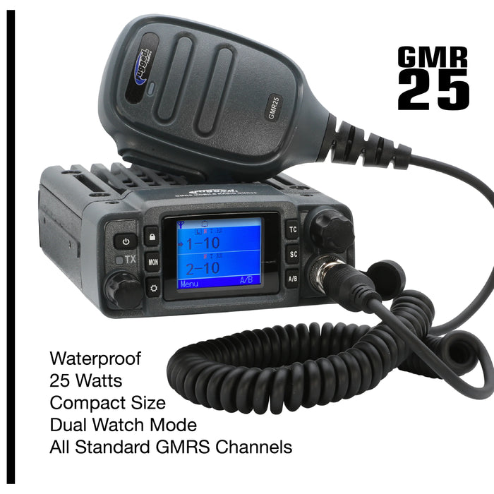 Toyota Tundra Two-Way GMRS Mobile Radio Kit